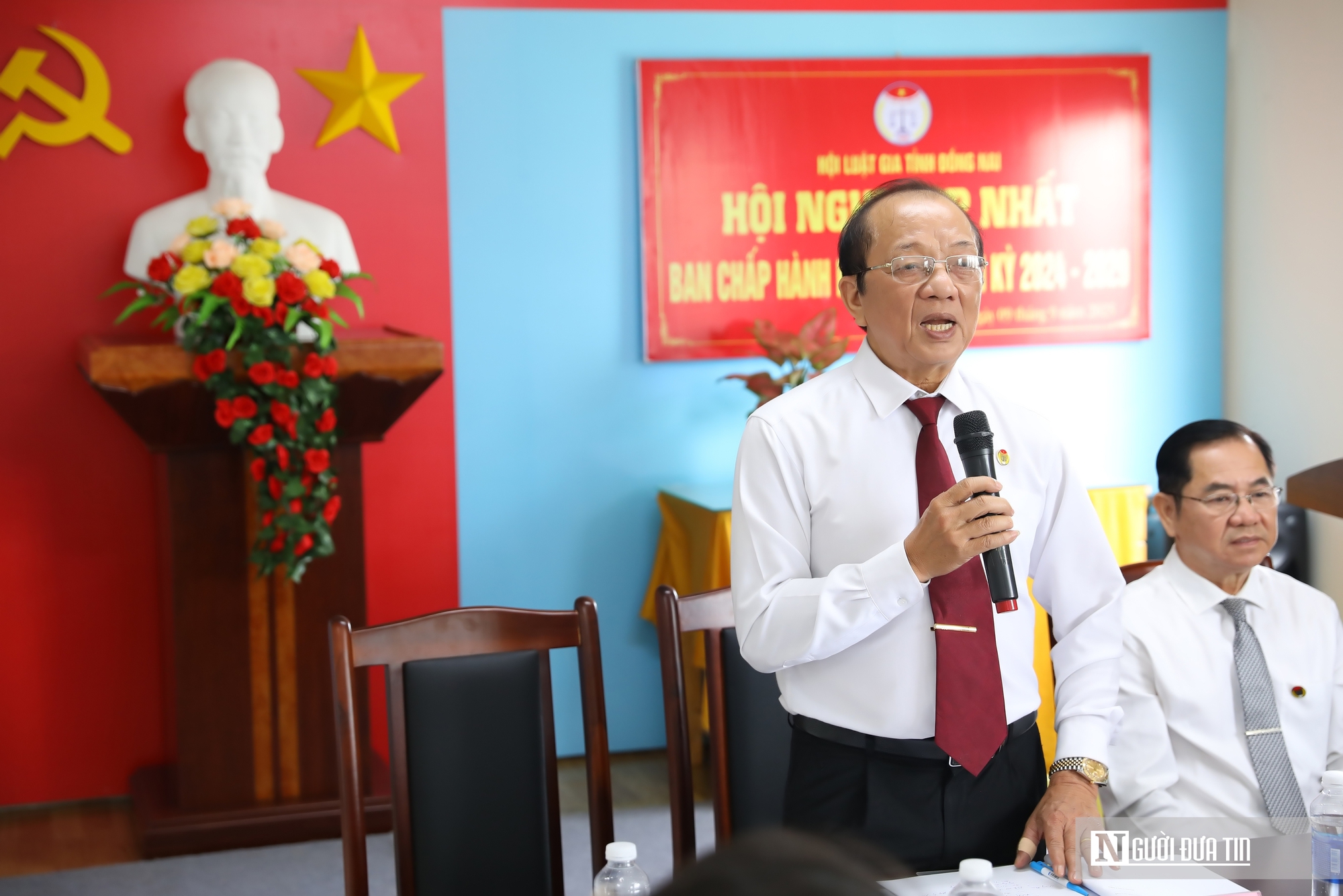 Ông Phan Văn Châu tái đắc cử Chủ tịch Hội luật gia tỉnh Đồng Nai - Ảnh 1.
