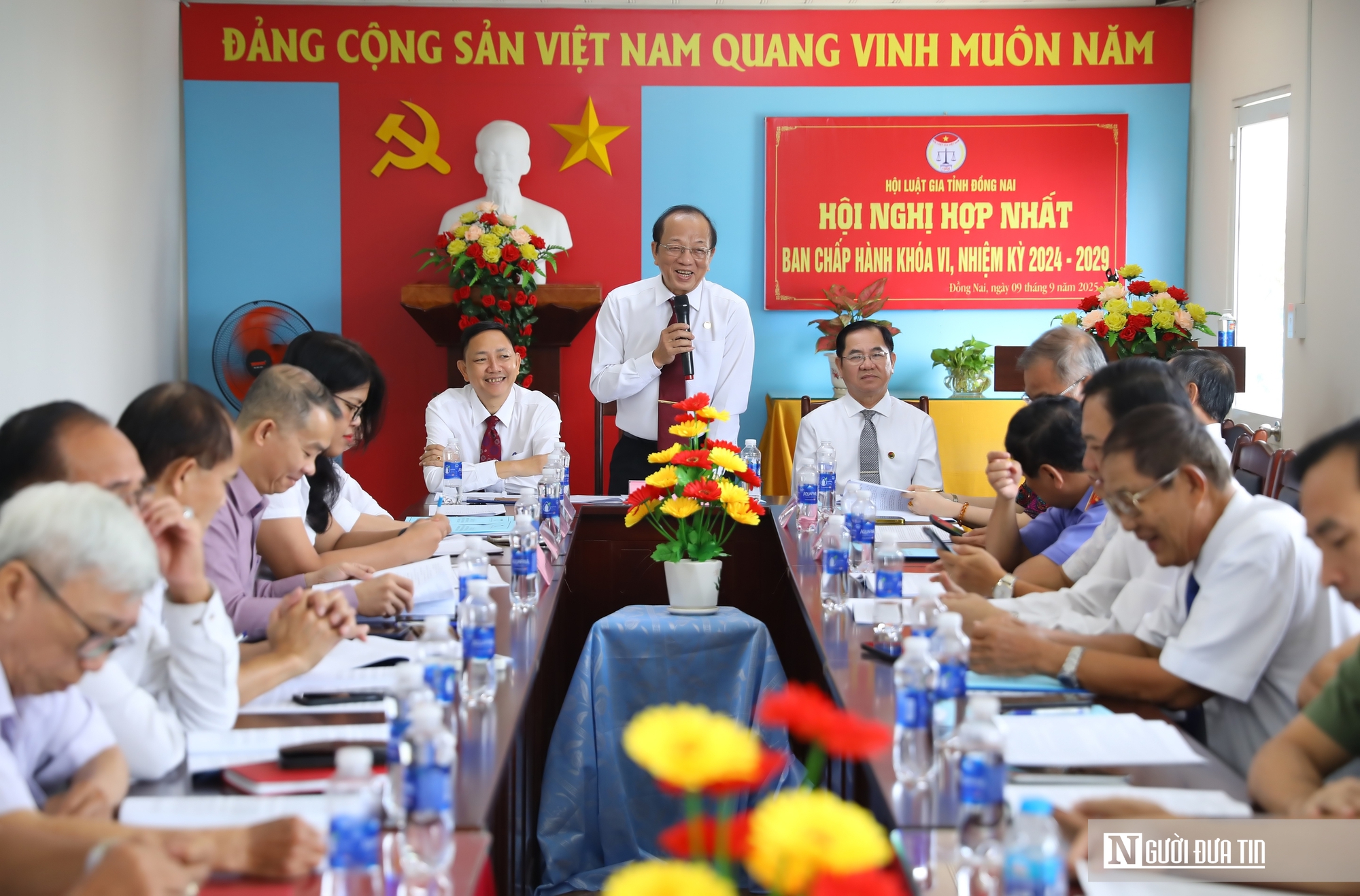 Ông Phan Văn Châu tái đắc cử Chủ tịch Hội luật gia tỉnh Đồng Nai - Ảnh 12.