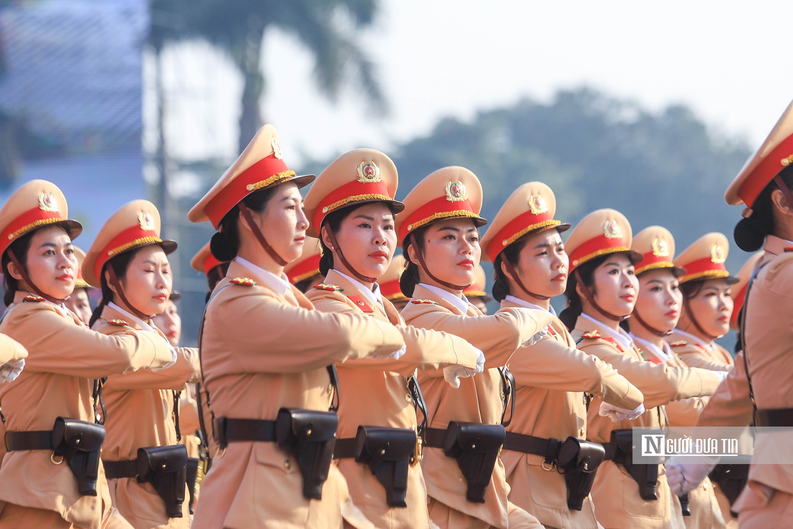 Cận cảnh m&agrave;n thị uy sức mạnh bảo vệ Đại hội Đảng XIV- Ảnh 5.