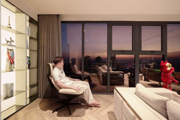 Hé lộ căn hộ thông minh bậc nhất của nam tiền vệ có chiếc chân trái khéo nhất Việt Nam - Ảnh 4.