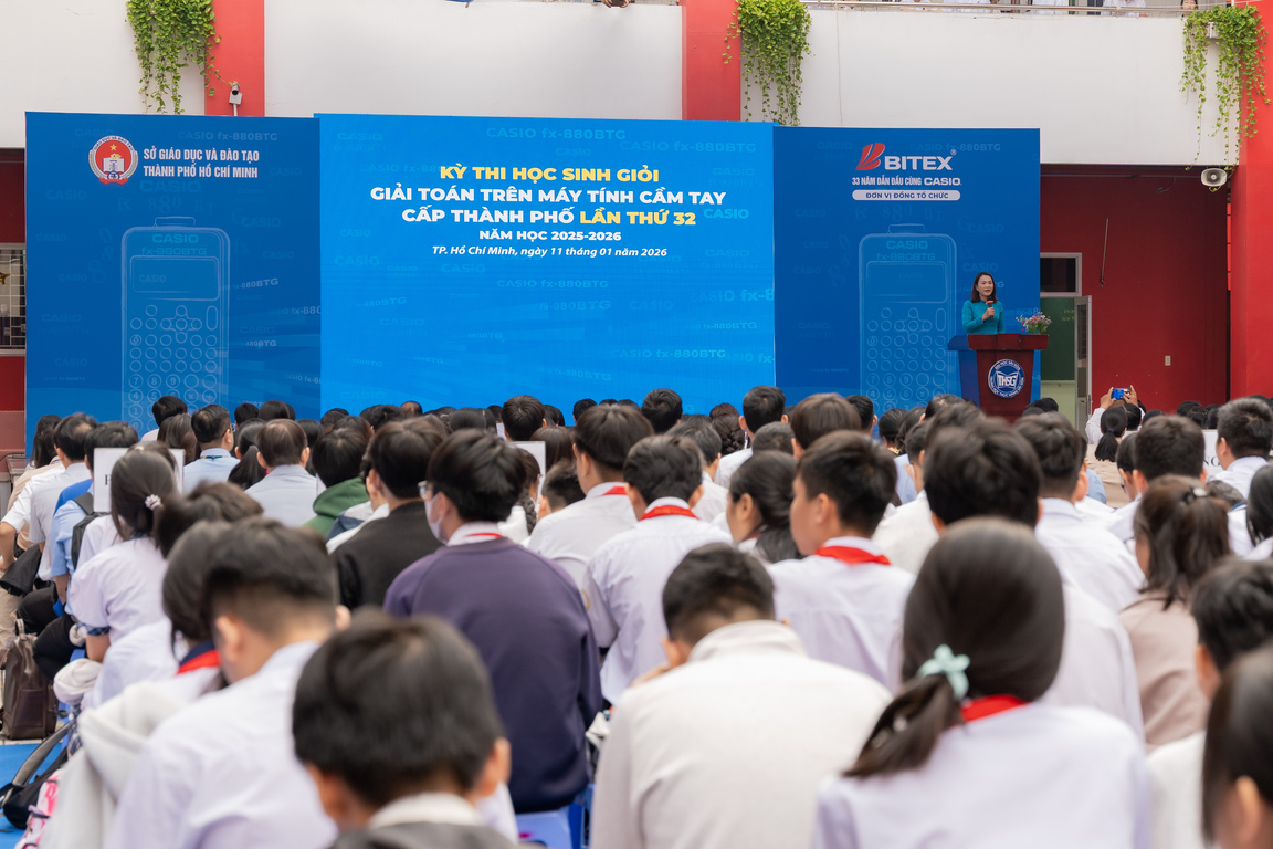 Kỳ thi học sinh giỏi máy tính cầm tay TP.HCM 2026: Gần 4.000 thí sinh tranh tài - Ảnh 3.