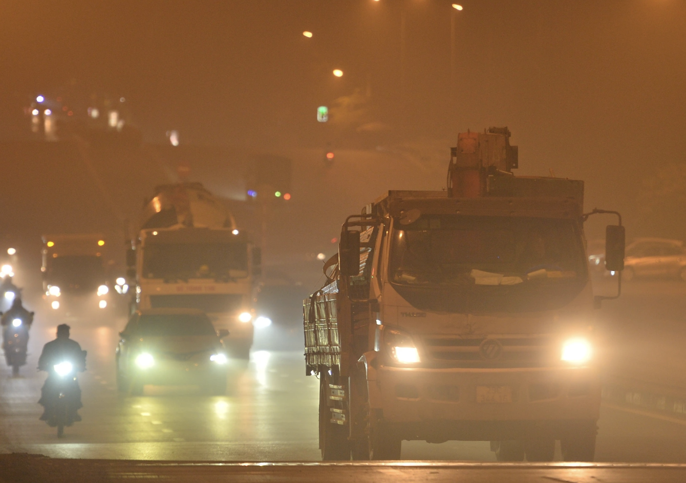 Ô nhiễm không khí tại Hà Nội và 3 tỉnh ở mức xấu- Ảnh 1. Ô nhiễm không khí tại Hà Nội và 3 tỉnh ở mức xấu- Ảnh 1.