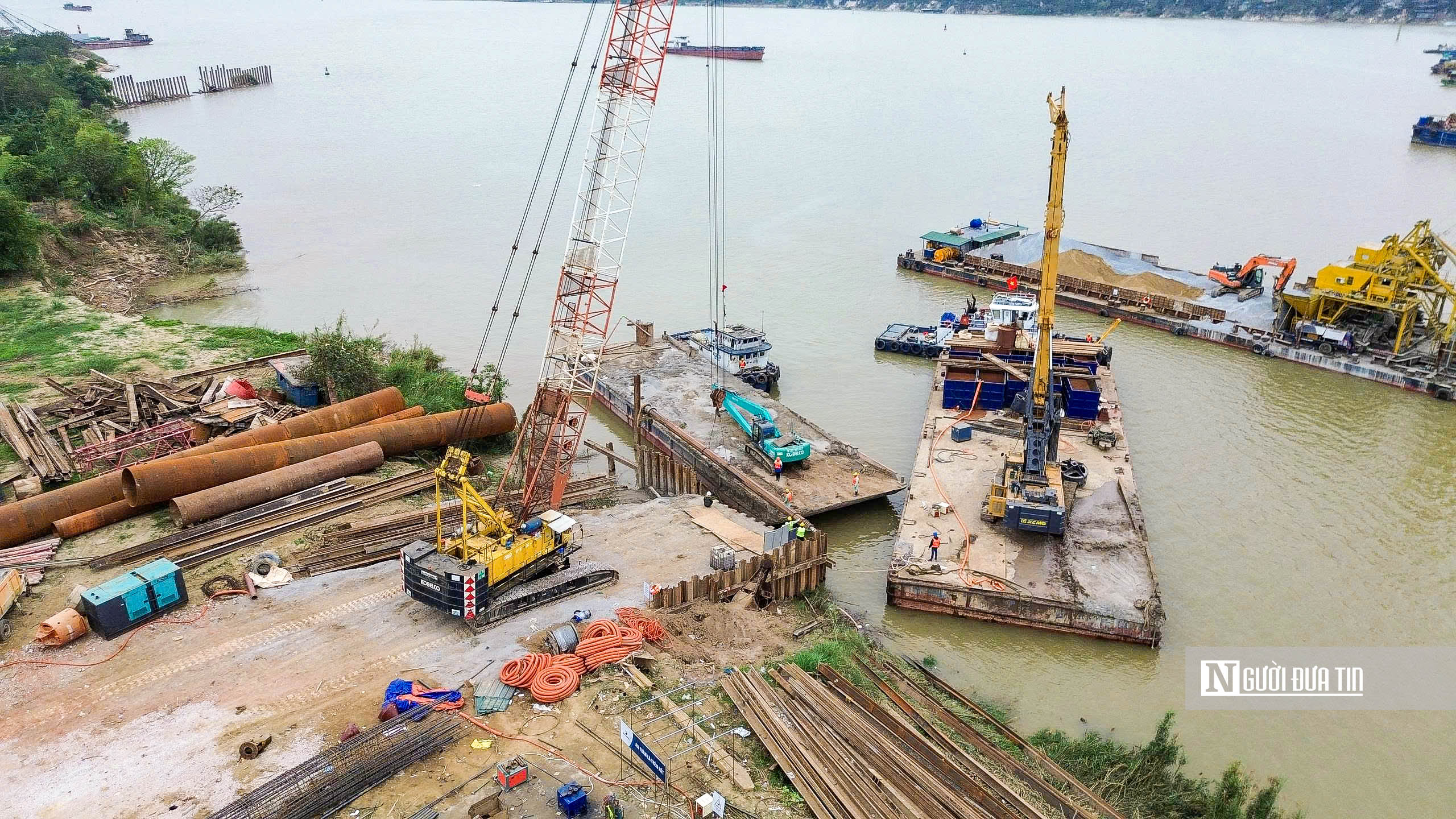 H&agrave; Nội: Cận cảnh đại c&ocirc;ng trường h&igrave;nh th&agrave;nh giữa s&ocirc;ng Hồng 16.000 tỷ đồng - Ảnh 3.