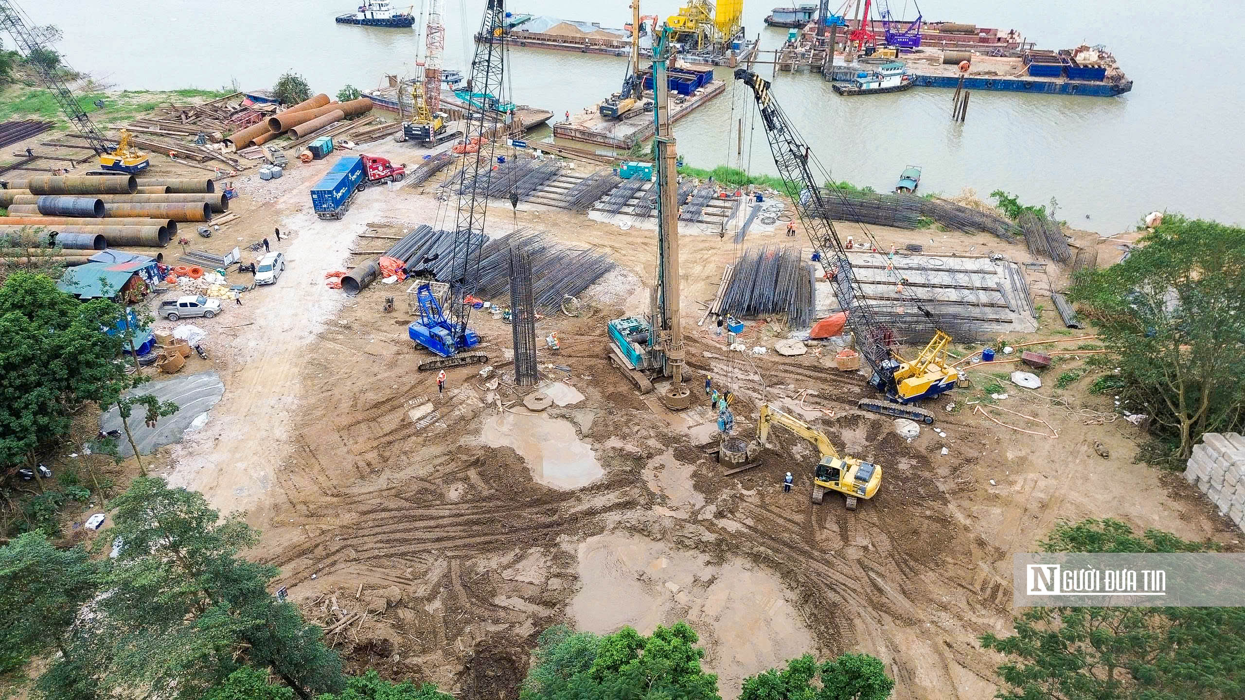 H&agrave; Nội: Cận cảnh đại c&ocirc;ng trường h&igrave;nh th&agrave;nh giữa s&ocirc;ng Hồng 16.000 tỷ đồng - Ảnh 6.