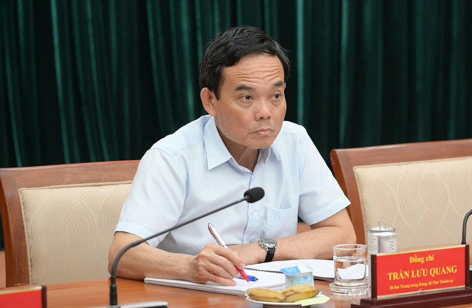 Bí thư Thành ủy Tp.HCM Trần Lưu Quang được giới thiệu ứng cử đại biểu Quốc hội khóa XVI- Ảnh 1.