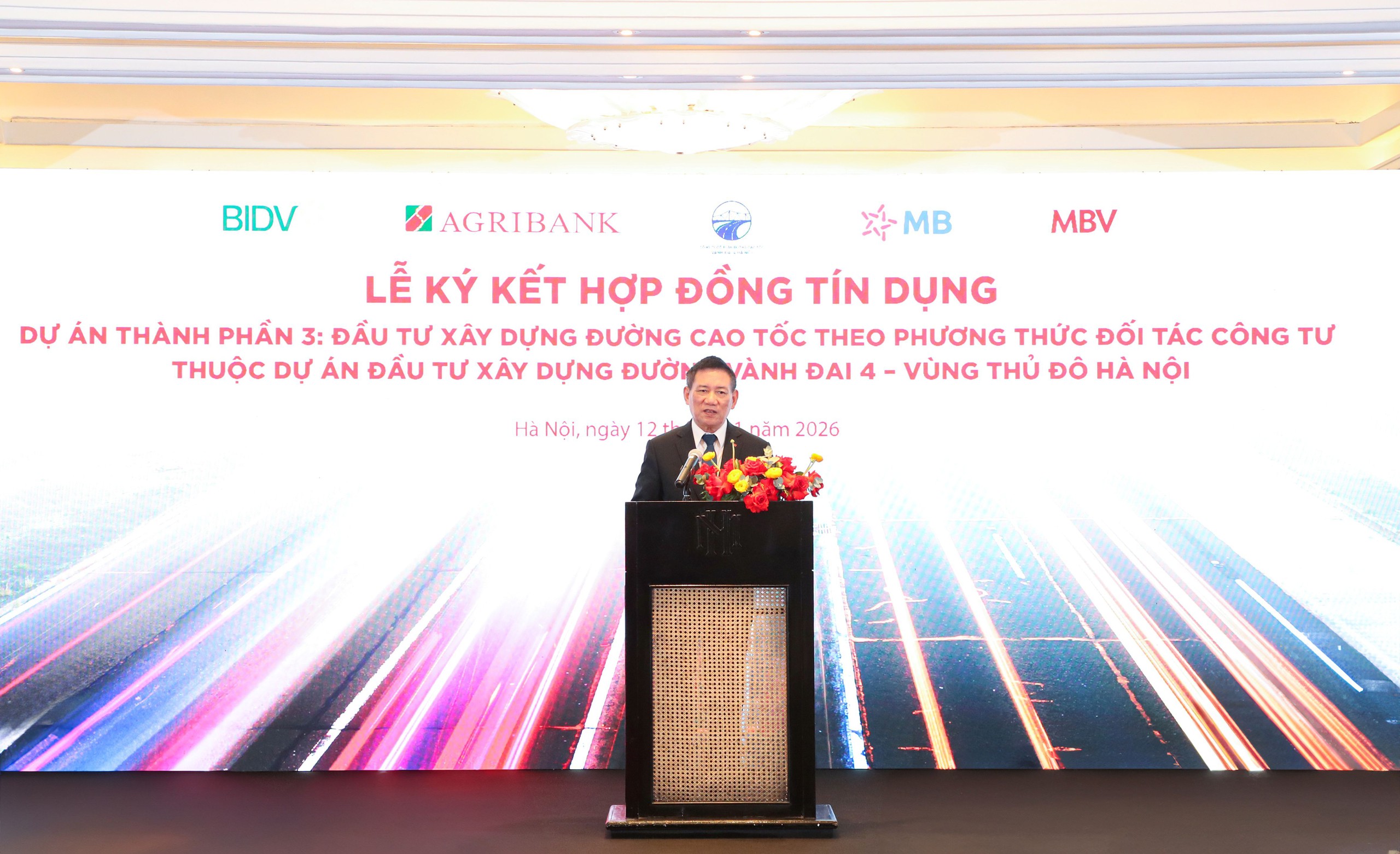 Agribank làm đầu mối thu xếp khoản tín dụng 25.453 tỷ đồng cho Dự án đầu tư xây dựng đường Vành đai 4 - Vùng Thủ đô Hà Nội - Ảnh 2.