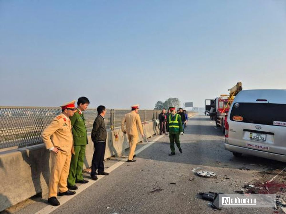 Cao tốc Mai Sơn - quốc lộ 45 đã thông tuyến sau vụ tai nạn 4 người tử vong, 5 người bị thương- Ảnh 3.