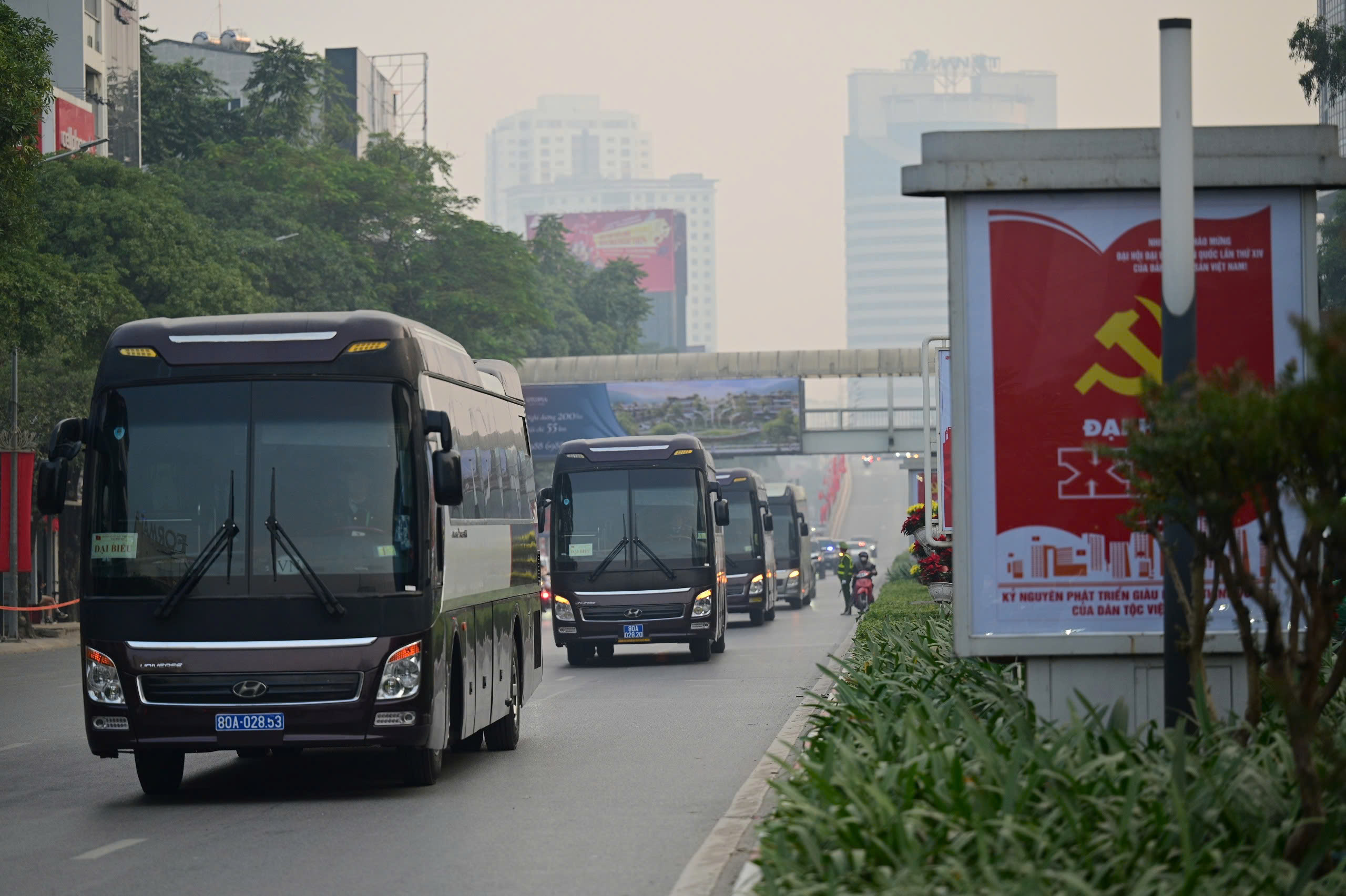 Tổng duyệt phương &aacute;n dẫn đo&agrave;n đại biểu dự Đại hội XIV của Đảng - Ảnh 4.