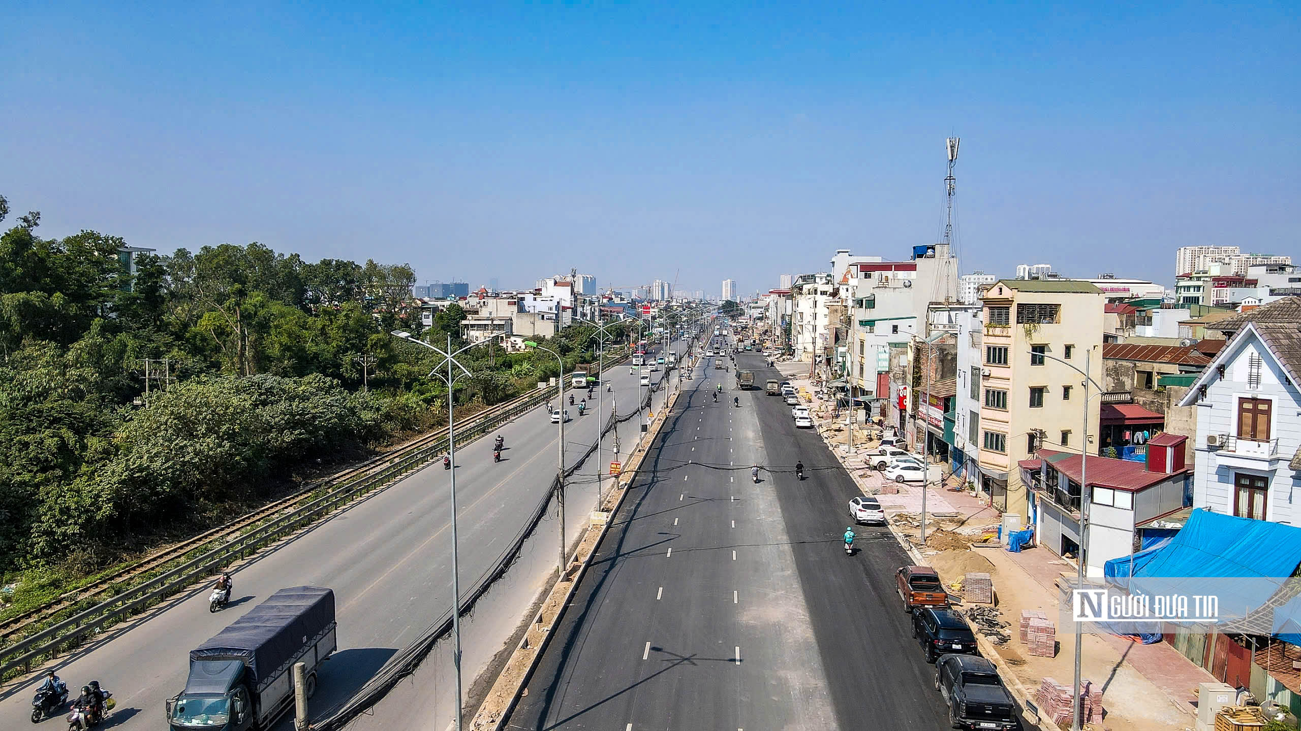 Hà Nội: Toàn cảnh quốc lộ 1A Văn Điển - Ngọc Hồi sau 15 năm- Ảnh 3. Hà Nội: Toàn cảnh quốc lộ 1A Văn Điển - Ngọc Hồi sau 15 năm- Ảnh 3.