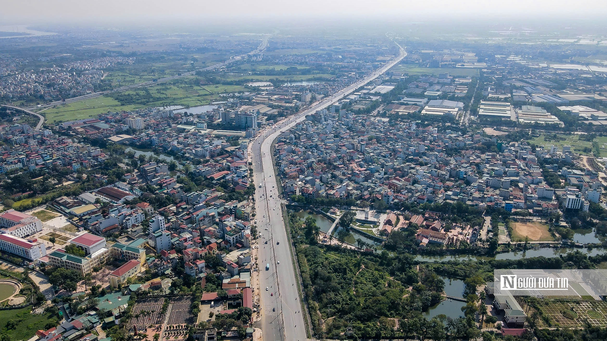 Hà Nội: Toàn cảnh quốc lộ 1A Văn Điển - Ngọc Hồi sau 15 năm- Ảnh 2. Hà Nội: Toàn cảnh quốc lộ 1A Văn Điển - Ngọc Hồi sau 15 năm- Ảnh 2.