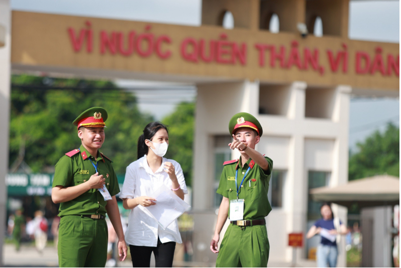 Công bố quy định tuyển sinh mới trong Công an nhân dân, thí sinh cần biết - Ảnh 1.