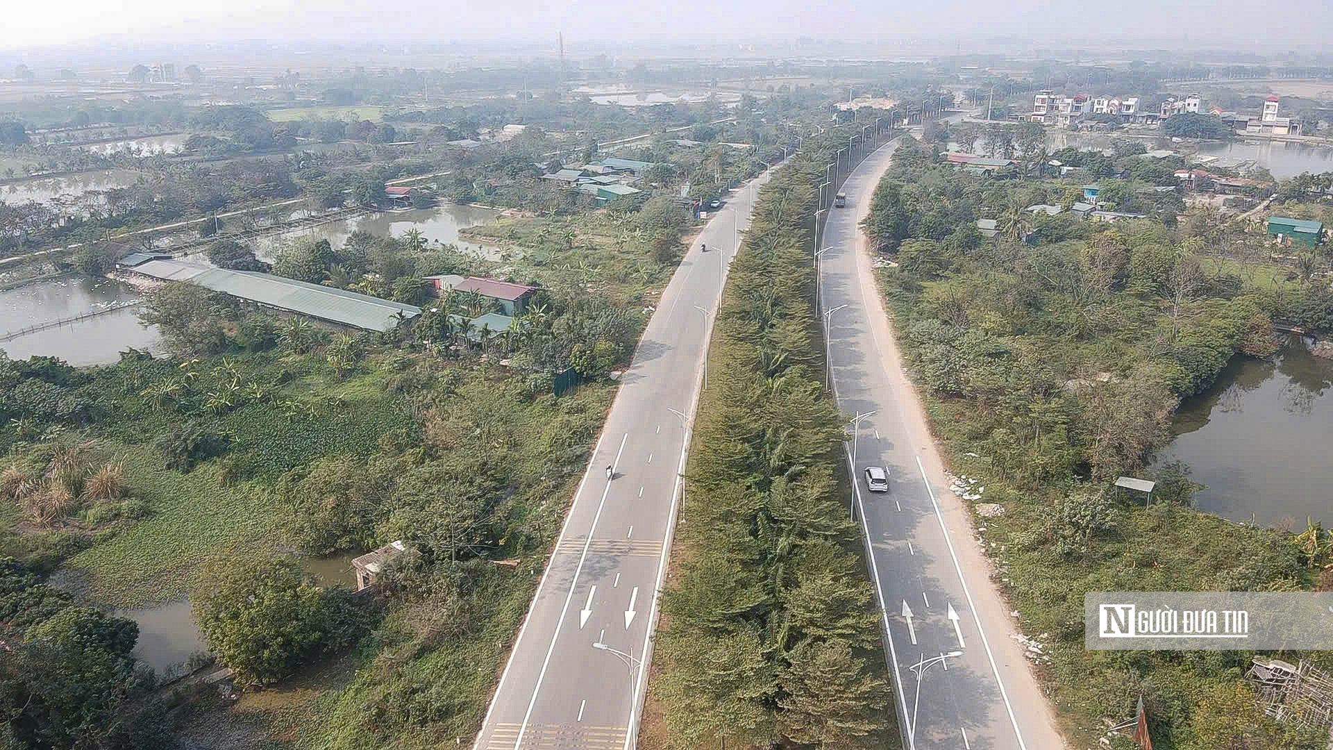 To&agrave;n cảnh tuyến đường trị gi&aacute; hơn 6.000 tỷ đồng ph&iacute;a Nam H&agrave; Nội trước ng&agrave;y th&ocirc;ng xe- Ảnh 5.