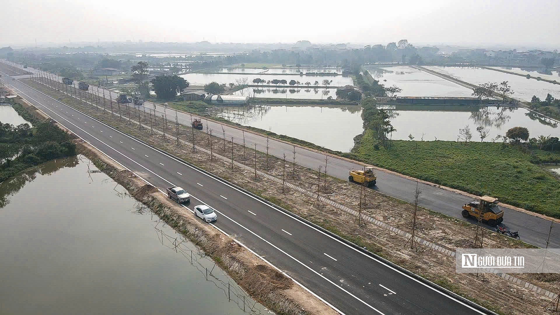 To&agrave;n cảnh tuyến đường trị gi&aacute; hơn 6.000 tỷ đồng ph&iacute;a Nam H&agrave; Nội trước ng&agrave;y th&ocirc;ng xe- Ảnh 2.