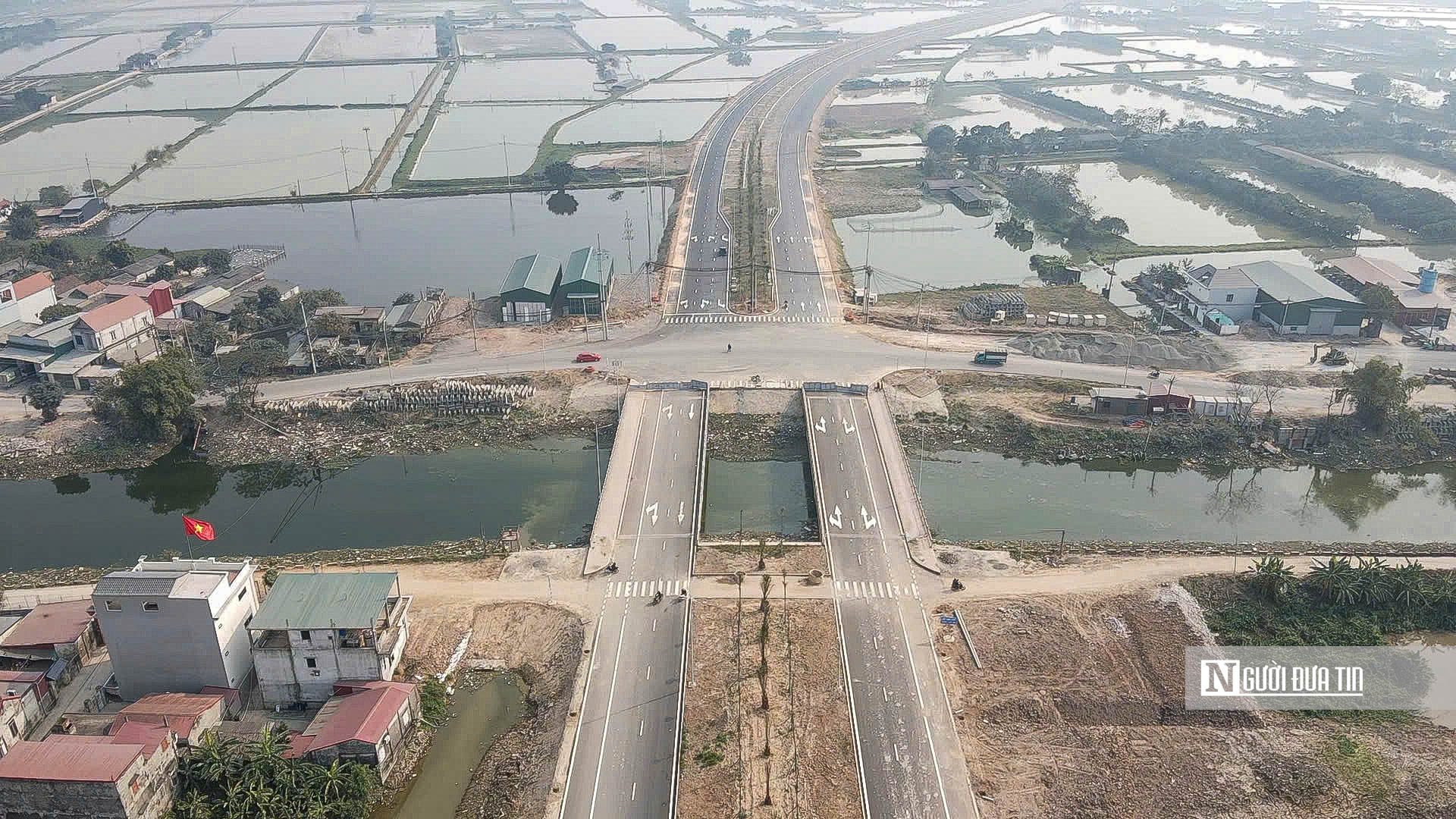 To&agrave;n cảnh tuyến đường trị gi&aacute; hơn 6.000 tỷ đồng ph&iacute;a Nam H&agrave; Nội trước ng&agrave;y th&ocirc;ng xe- Ảnh 4.