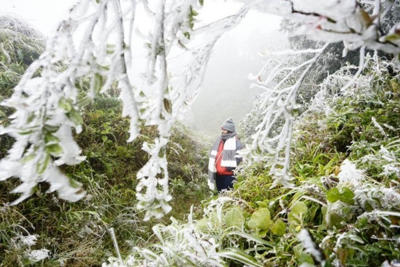Miền Bắc sắp đón đợt không khí lạnh mạnh tăng cường, trời mưa và rét đậm - Ảnh 1.