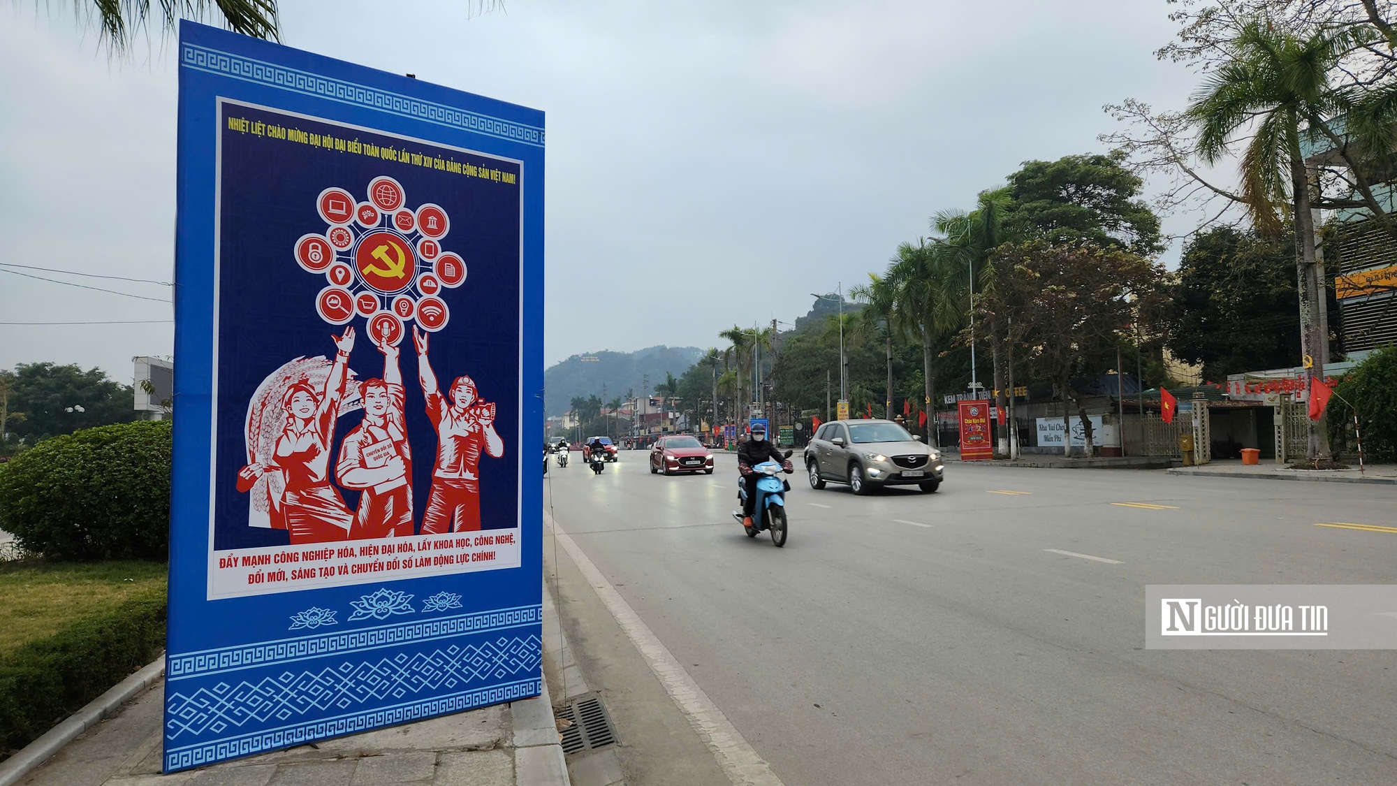 Kh&iacute; thế Đại hội XIV lan tỏa, Lạng Sơn rực rỡ cờ hoa- Ảnh 12.