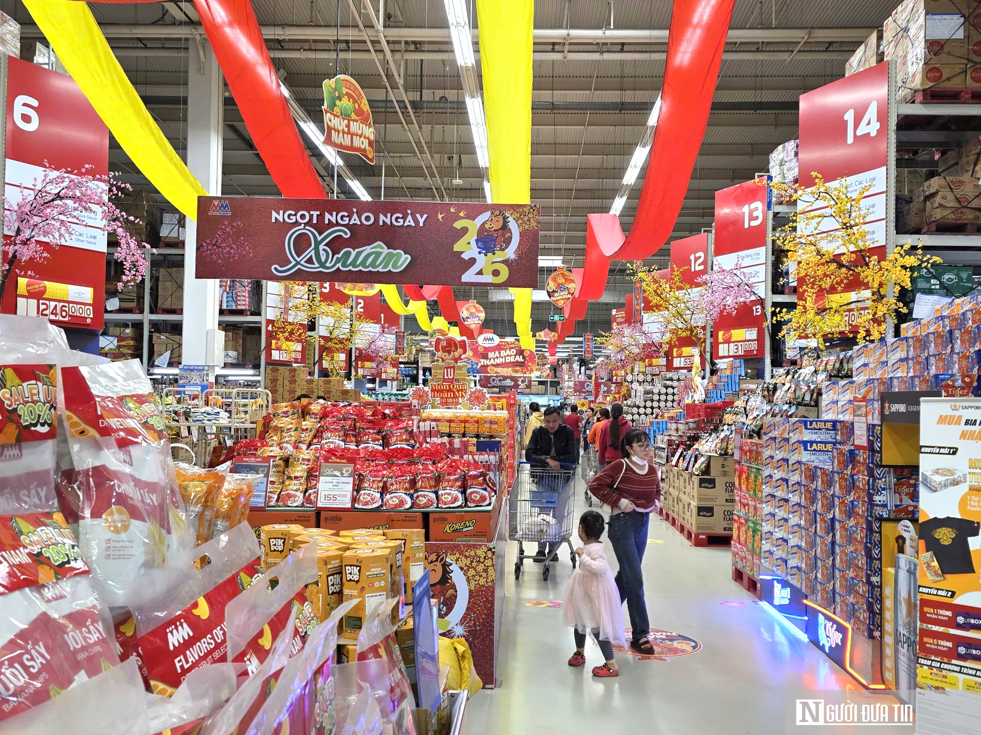 Thị trường ti&ecirc;u d&ugrave;ng Tết "ấm" dần, kh&ocirc;ng lo thiếu h&agrave;ng- Ảnh 3.