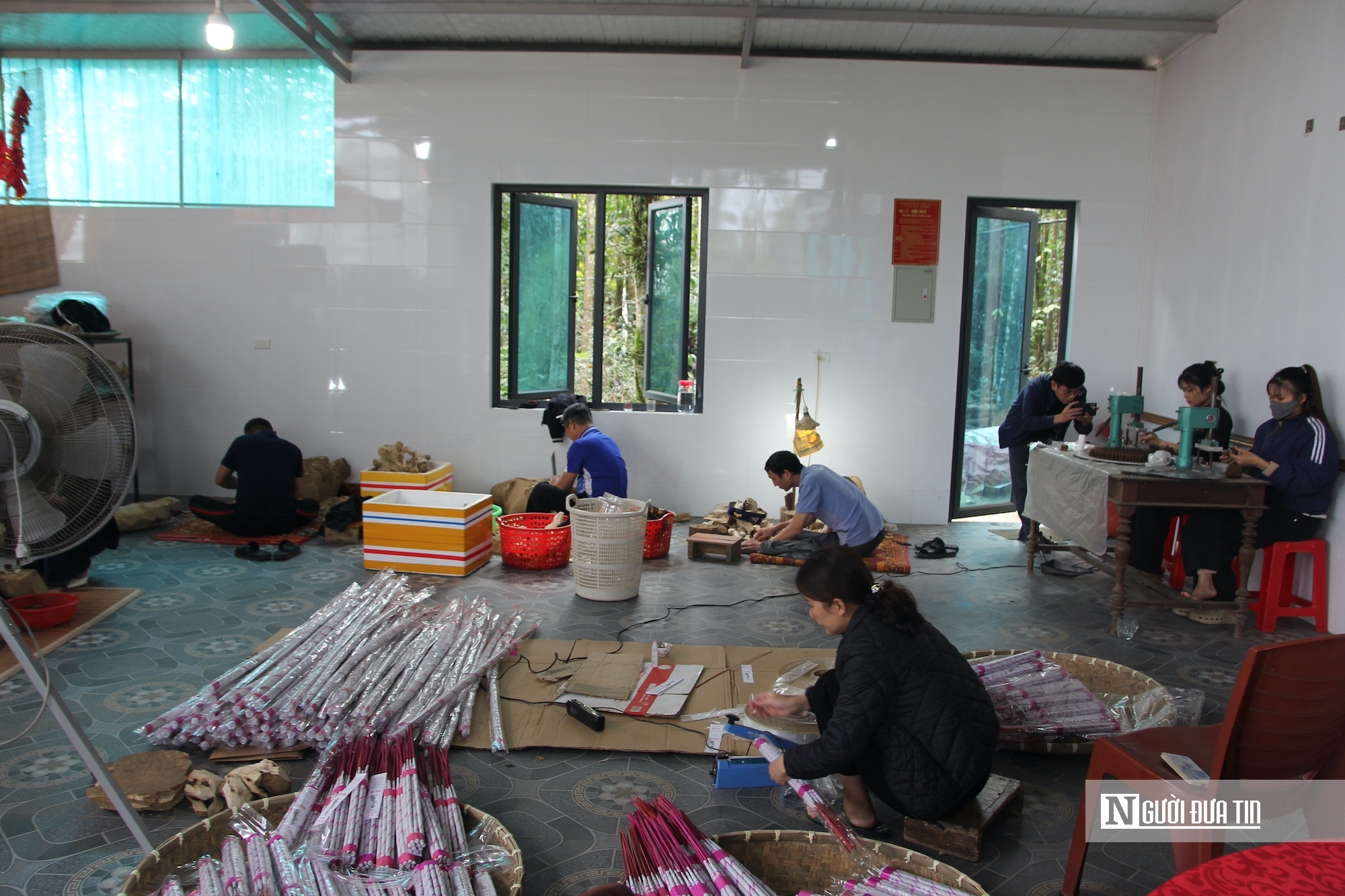 L&agrave;ng nghề l&agrave;m hương nổi tiếng H&agrave; Tĩnh rộn r&agrave;ng phục vụ thị trường Tết- Ảnh 1.