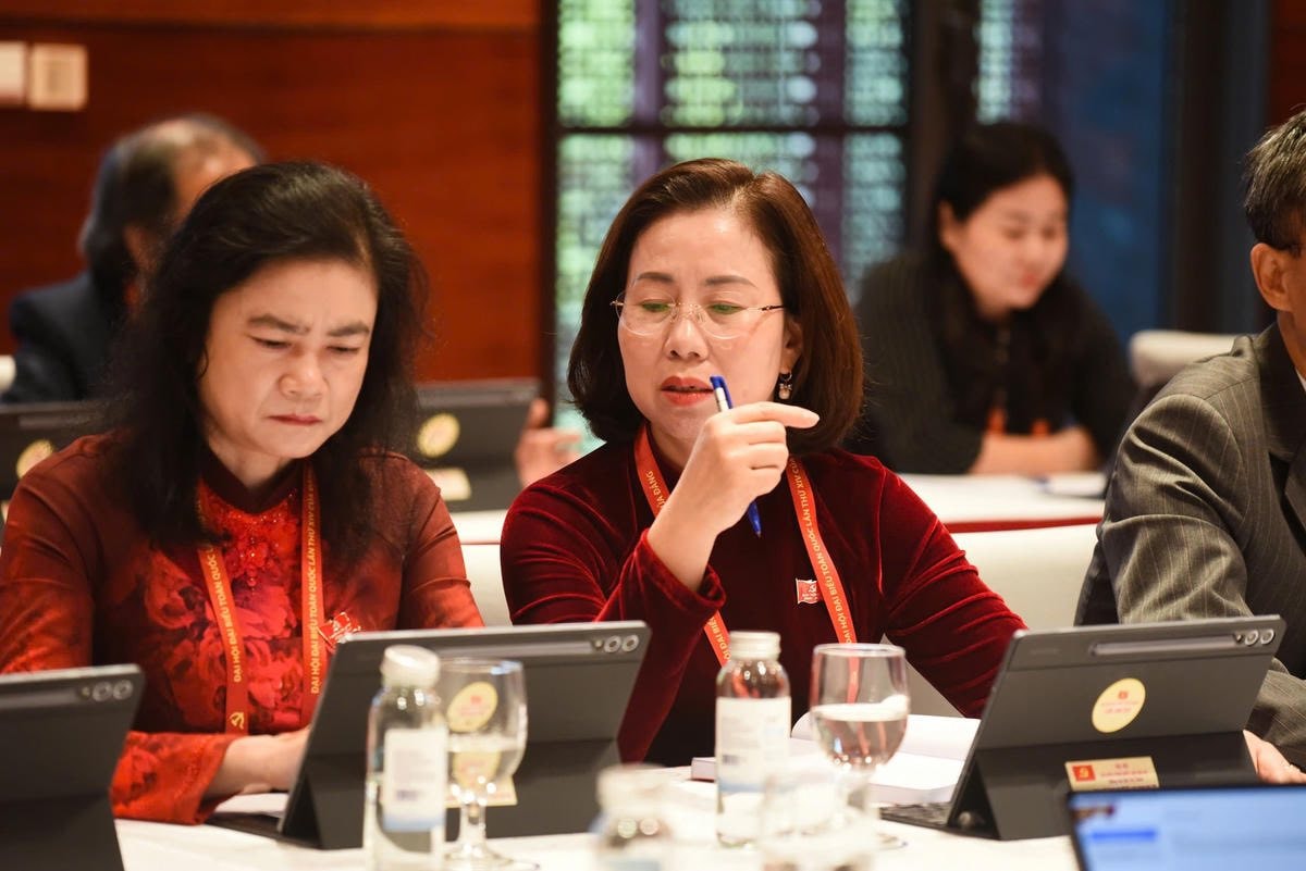 Đại biểu MTTQ, c&aacute;c đo&agrave;n thể Trung ương thảo luận Văn kiện Đại hội XIV của Đảng- Ảnh 7.