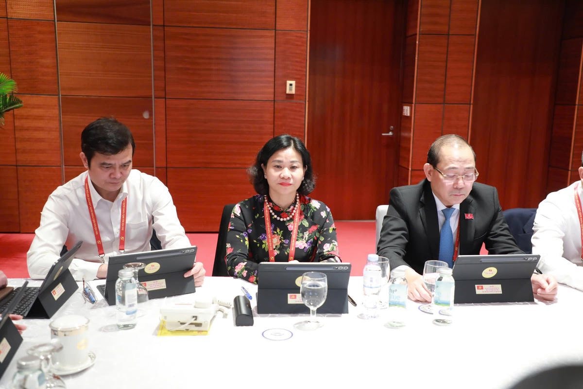 Đại biểu MTTQ, c&aacute;c đo&agrave;n thể Trung ương thảo luận Văn kiện Đại hội XIV của Đảng- Ảnh 3.