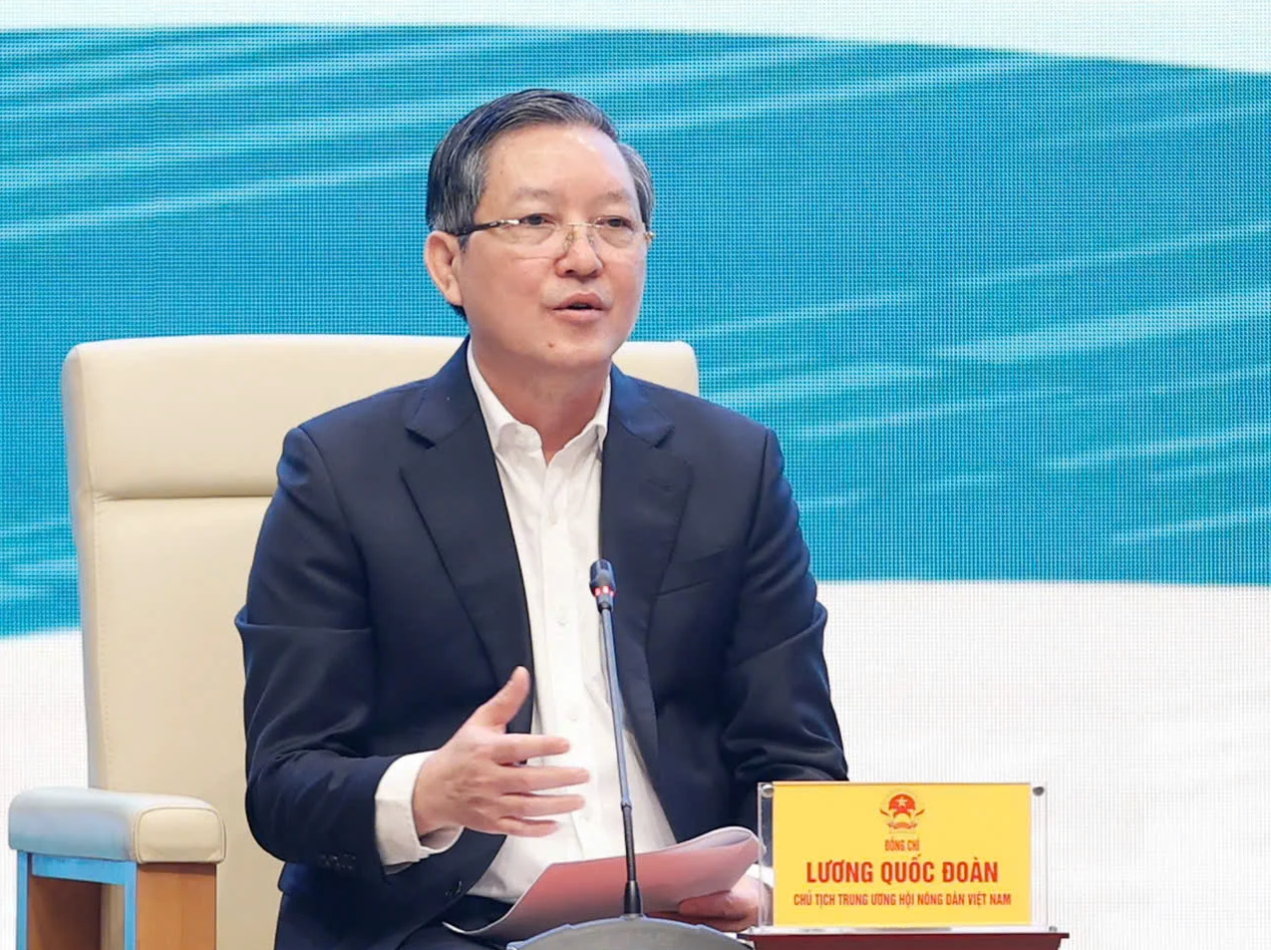 Chủ tịch Hội Nông dân Việt Nam Lương Quốc Đoàn: Phát huy vai trò, sức sáng tạo của nông dân trong kỷ nguyên mới - Ảnh 1.
