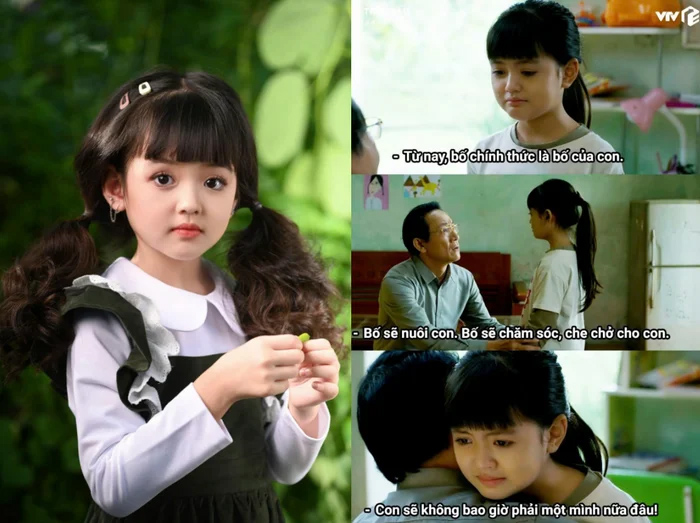 Diễn viên nhí Cherry An Nhiên gây ấn tượng trong Gia đình trái dấu - Ảnh 1.