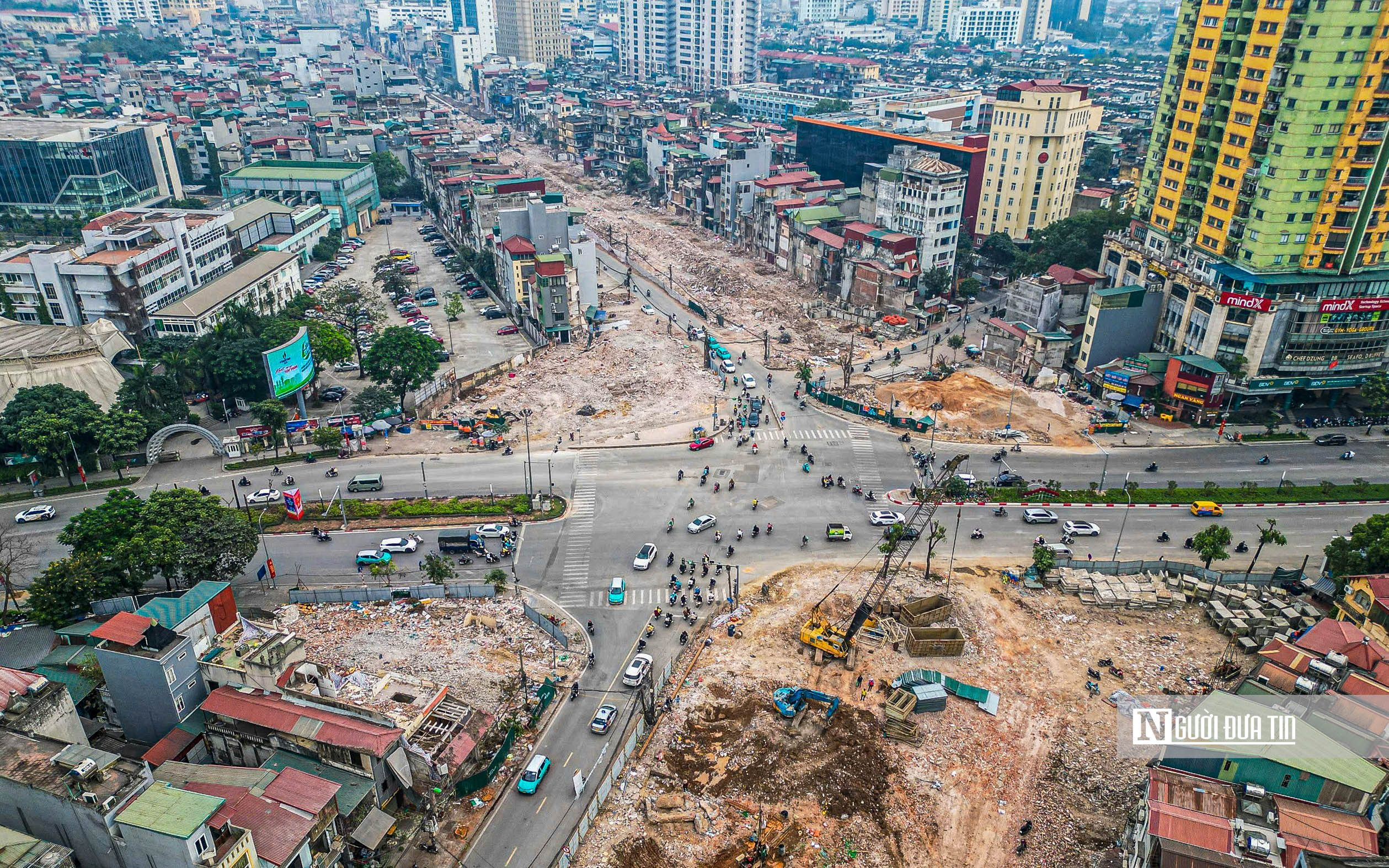 H&agrave; Nội: To&agrave;n cảnh 2 vị tr&iacute; x&acirc;y dựng cầu vượt tr&ecirc;n đường v&agrave;nh đai 1 - Ảnh 1.