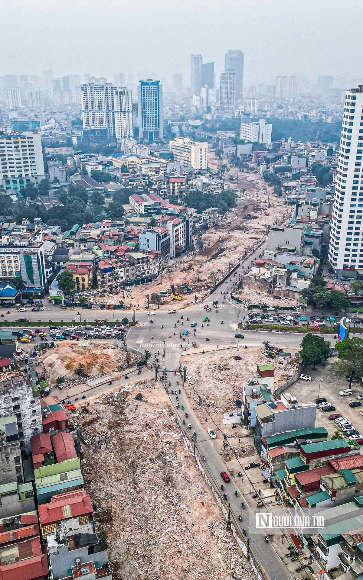 H&agrave; Nội: To&agrave;n cảnh 2 vị tr&iacute; x&acirc;y dựng cầu vượt tr&ecirc;n đường v&agrave;nh đai 1 - Ảnh 2.