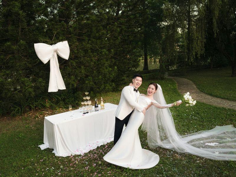 Mỹ nhân VTV thế hệ mới cùng lúc công khai 2 đám cưới - Ảnh 5.