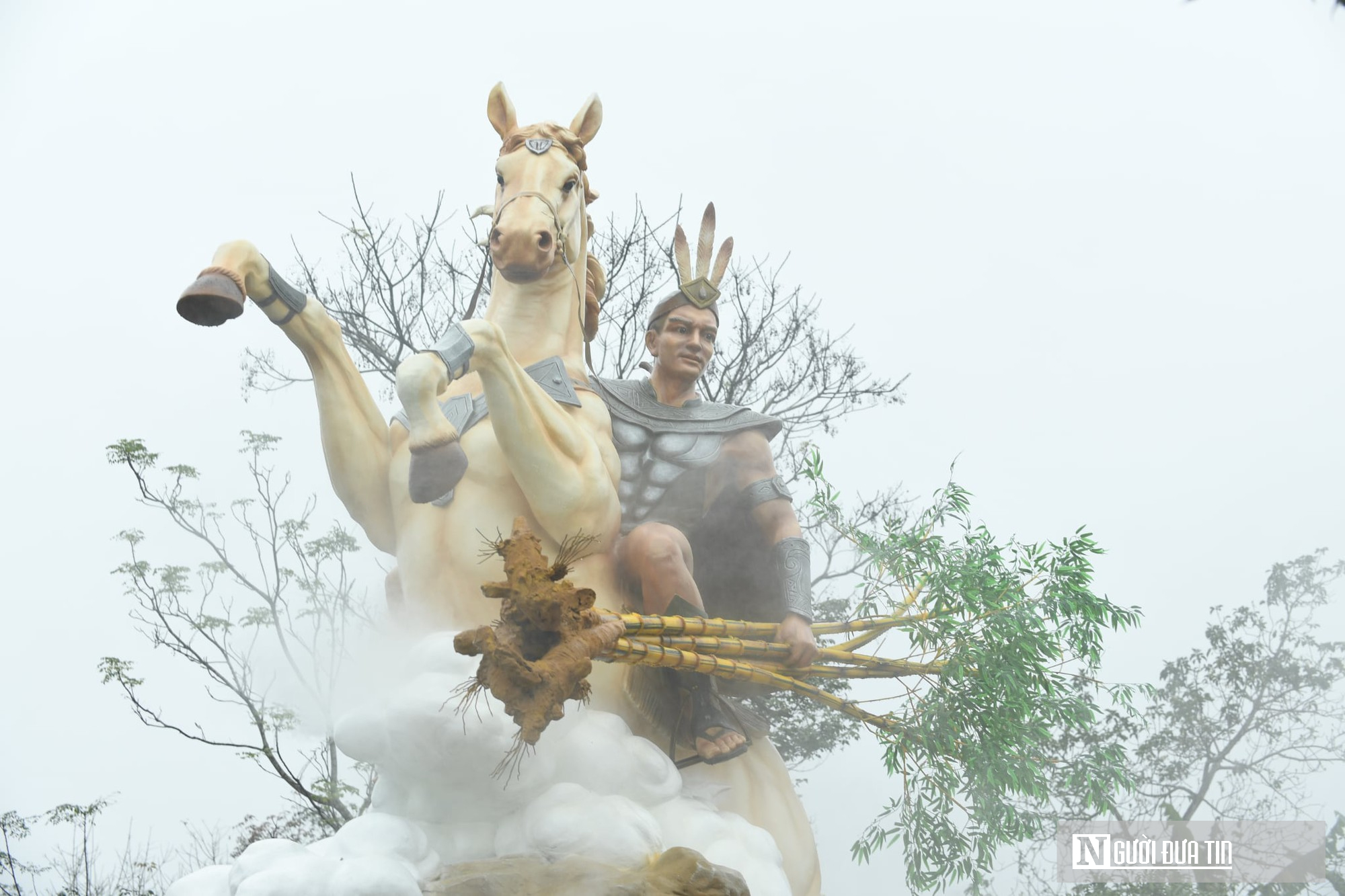 Chiêm ngưỡng linh vật ngựa như bước ra từ truyện cổ tích Thánh Gióng- Ảnh 7.