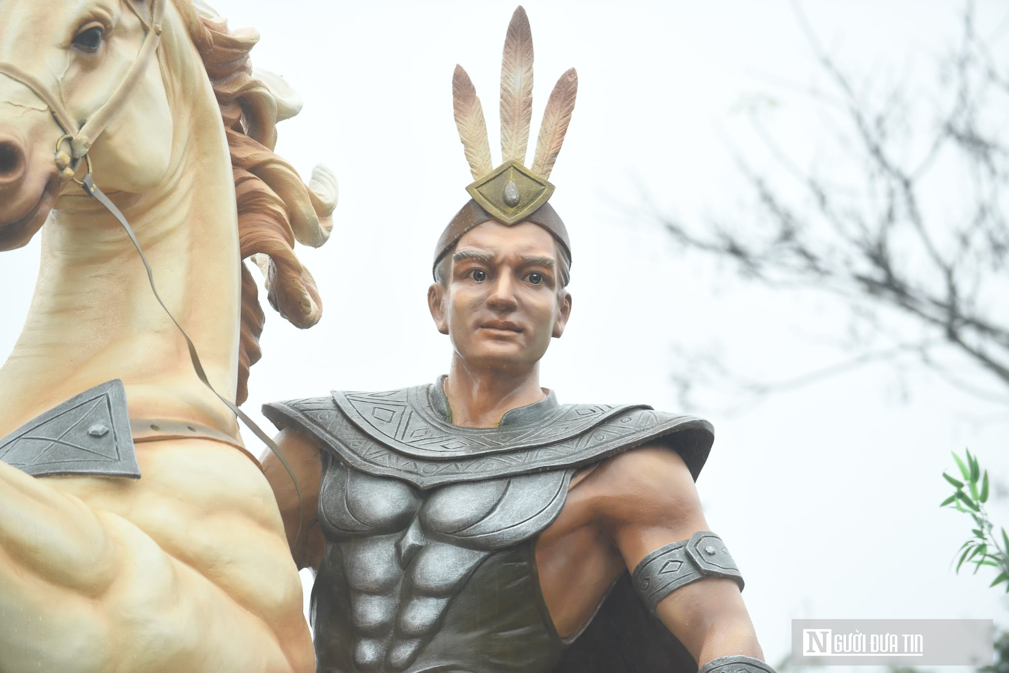 Chiêm ngưỡng linh vật ngựa như bước ra từ truyện cổ tích Thánh Gióng- Ảnh 4.