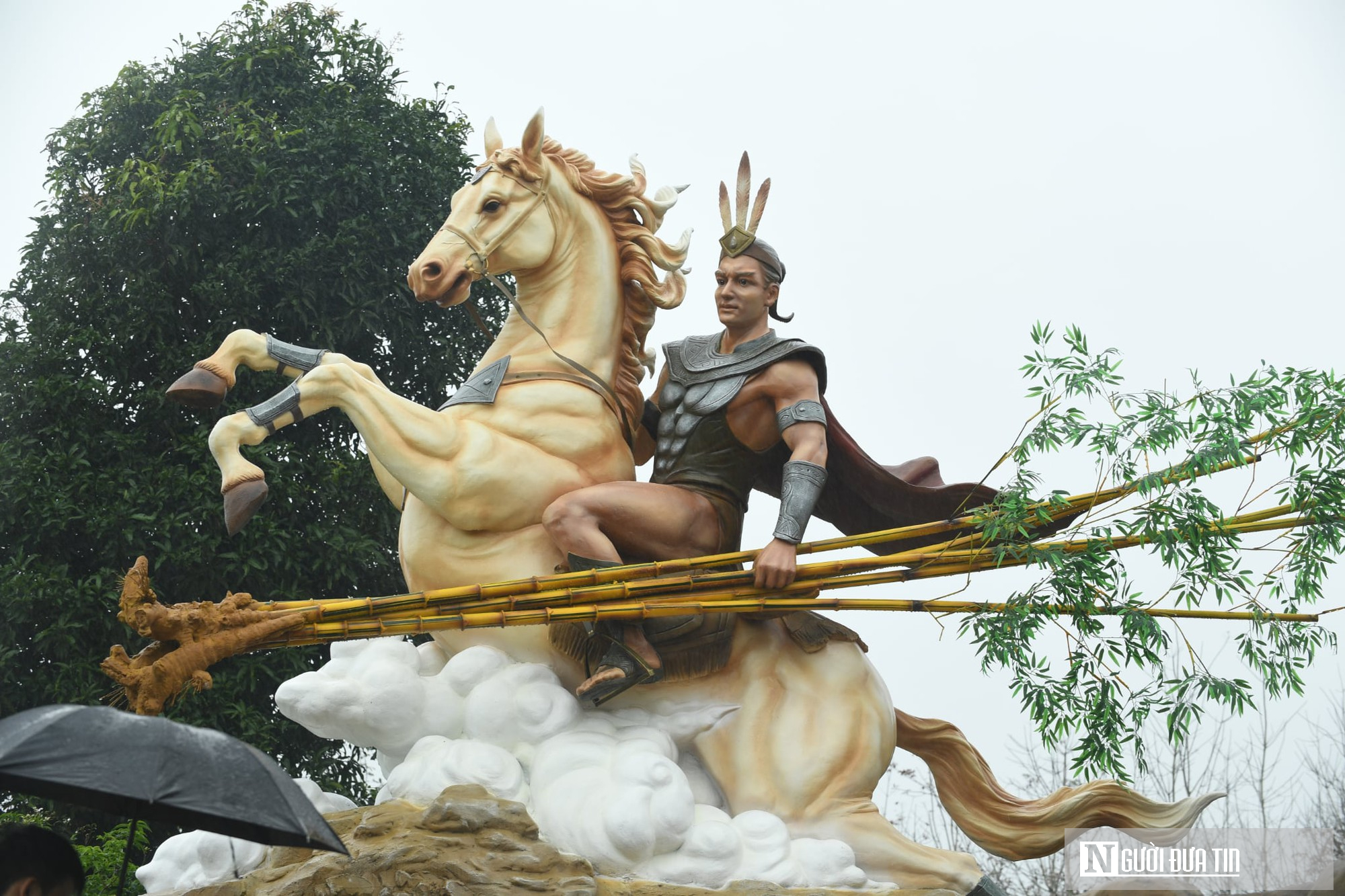 Chiêm ngưỡng linh vật ngựa như bước ra từ truyện cổ tích Thánh Gióng- Ảnh 5.