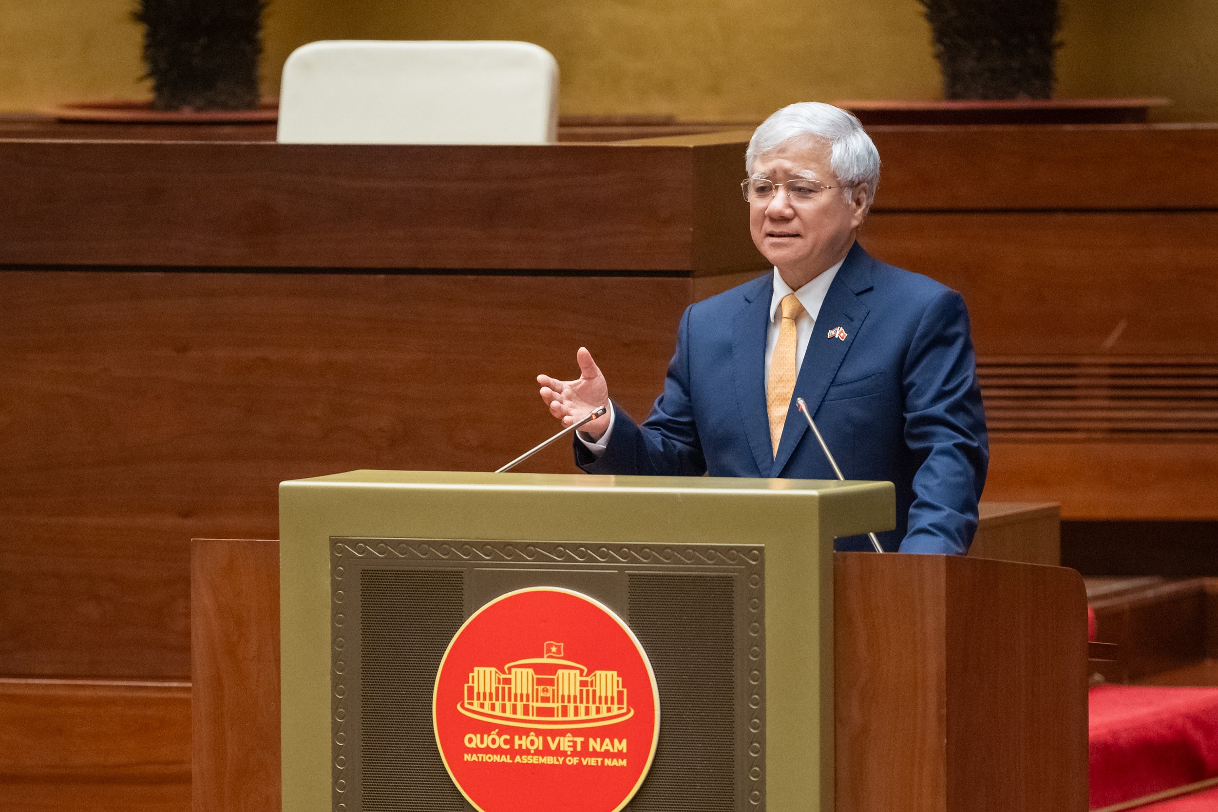 Chủ tịch Quốc hội chủ trì Hội nghị thông báo nhanh kết quả Đại hội XIV của Đảng- Ảnh 3.