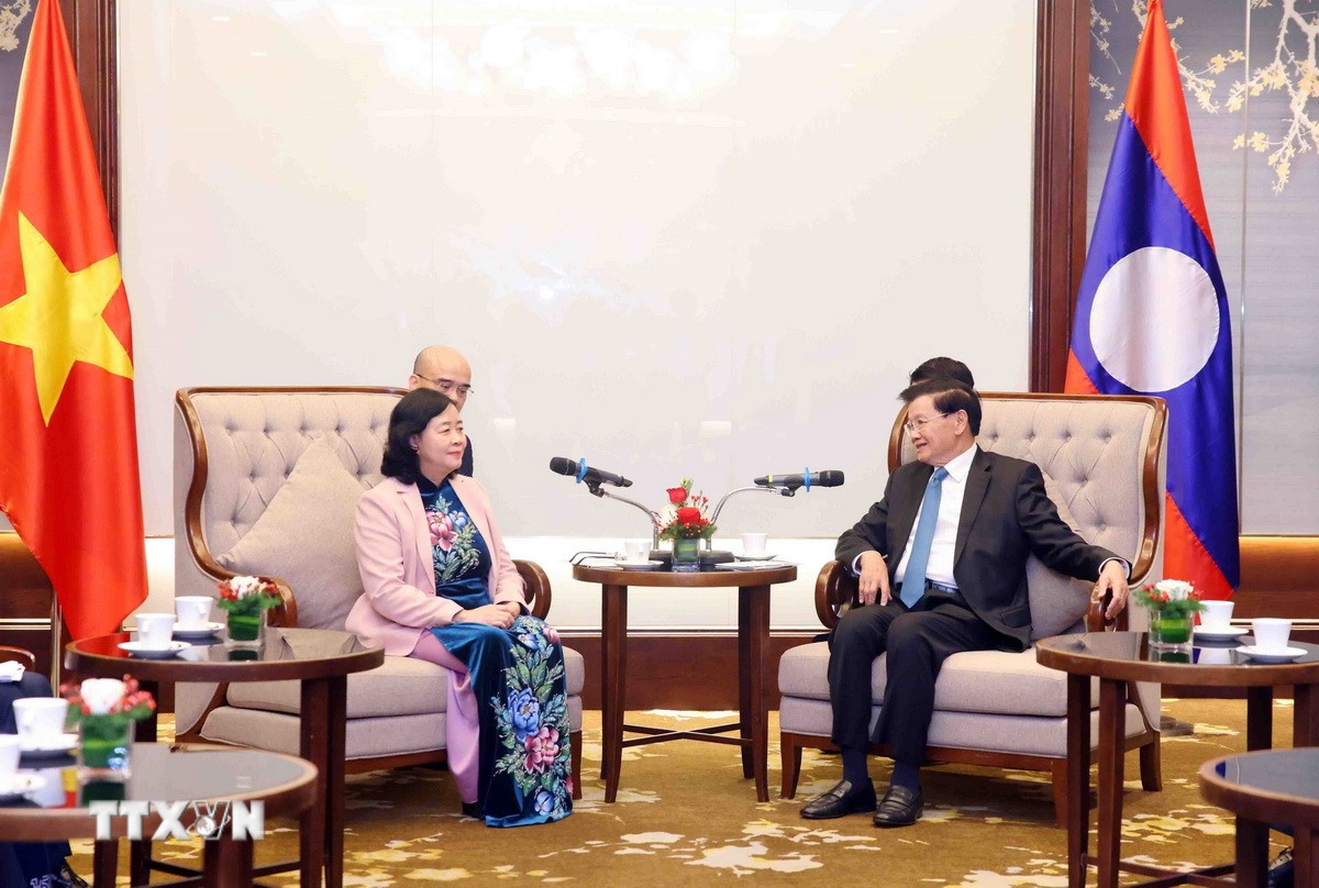 Củng cố quan hệ đặc biệt Việt - Lào từ nền tảng xã hội và giao lưu nhân dân- Ảnh 2. Củng cố quan hệ đặc biệt Việt - Lào từ nền tảng xã hội và giao lưu nhân dân- Ảnh 2.