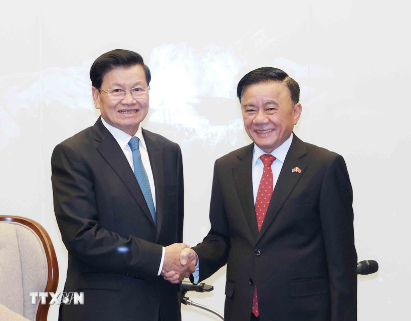 Tái khẳng định tầm vóc chiến lược của quan hệ đặc biệt Việt - Lào trong bối cảnh mới- Ảnh 1.