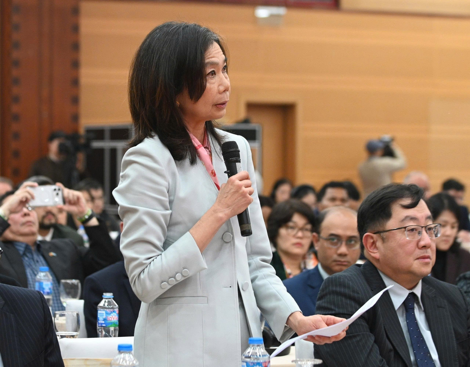 Thông tin với đoàn ngoại giao tại Việt Nam về kết quả Đại hội XIV- Ảnh 3. Thông tin với đoàn ngoại giao tại Việt Nam về kết quả Đại hội XIV- Ảnh 3.