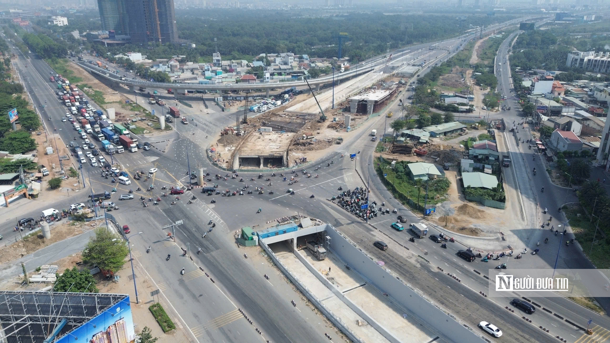 Toàn cảnh hầm chui 4 làn nối mạch giao thông từ cao tốc Long Thành – Dầu Giây vào trung tâm Tp.HCM- Ảnh 3.