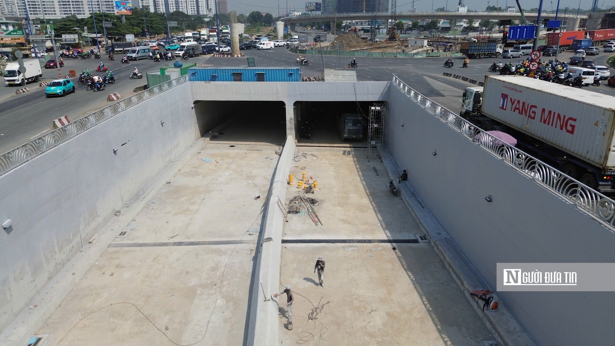Toàn cảnh hầm chui 4 làn nối mạch giao thông từ cao tốc Long Thành – Dầu Giây vào trung tâm Tp.HCM- Ảnh 5.