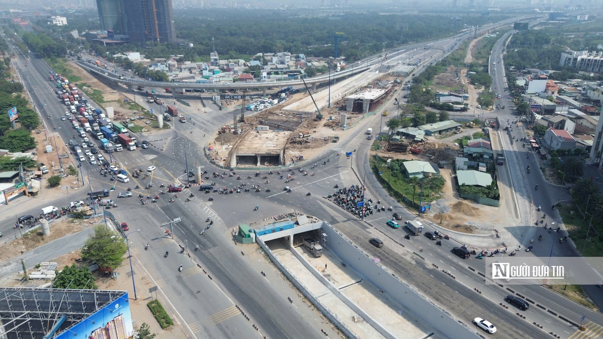 Toàn cảnh hầm chui 4 làn nối mạch giao thông từ cao tốc Long Thành – Dầu Giây vào trung tâm Tp.HCM- Ảnh 8.