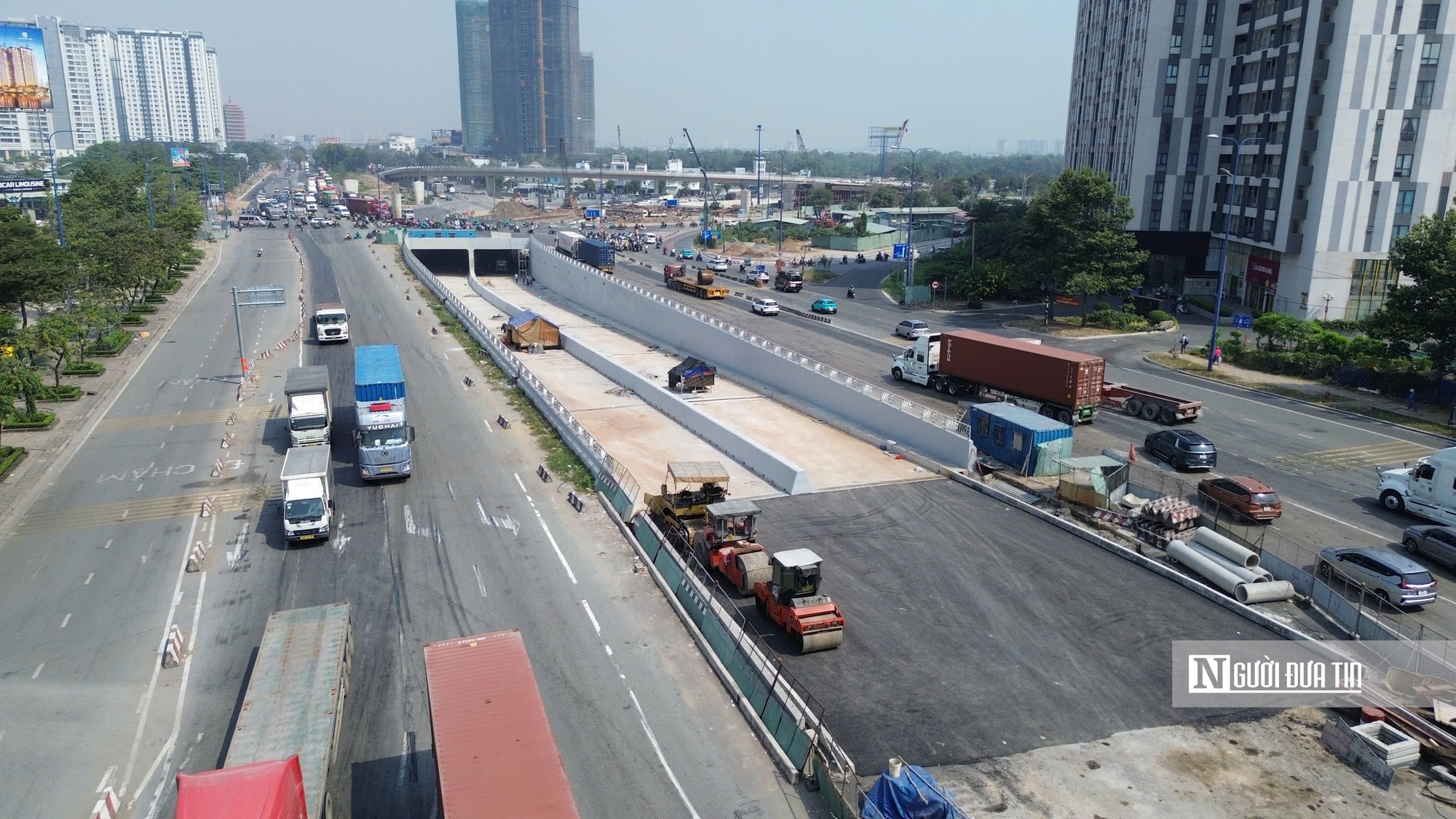 Toàn cảnh hầm chui 4 làn nối mạch giao thông từ cao tốc Long Thành – Dầu Giây vào trung tâm Tp.HCM- Ảnh 12.