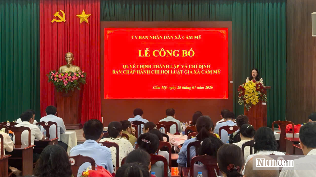 Thành lập Chi hội Luật gia xã Cẩm Mỹ: Tăng cường hiệu lực pháp luật ngay từ cơ sở - Ảnh 1.