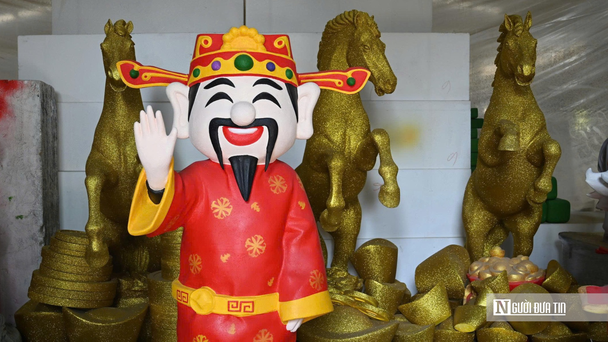 Xưởng linh vật ngựa tất bật vào vụ Tết Bính Ngọ 2026 tại Đồng Nai - Ảnh 4.