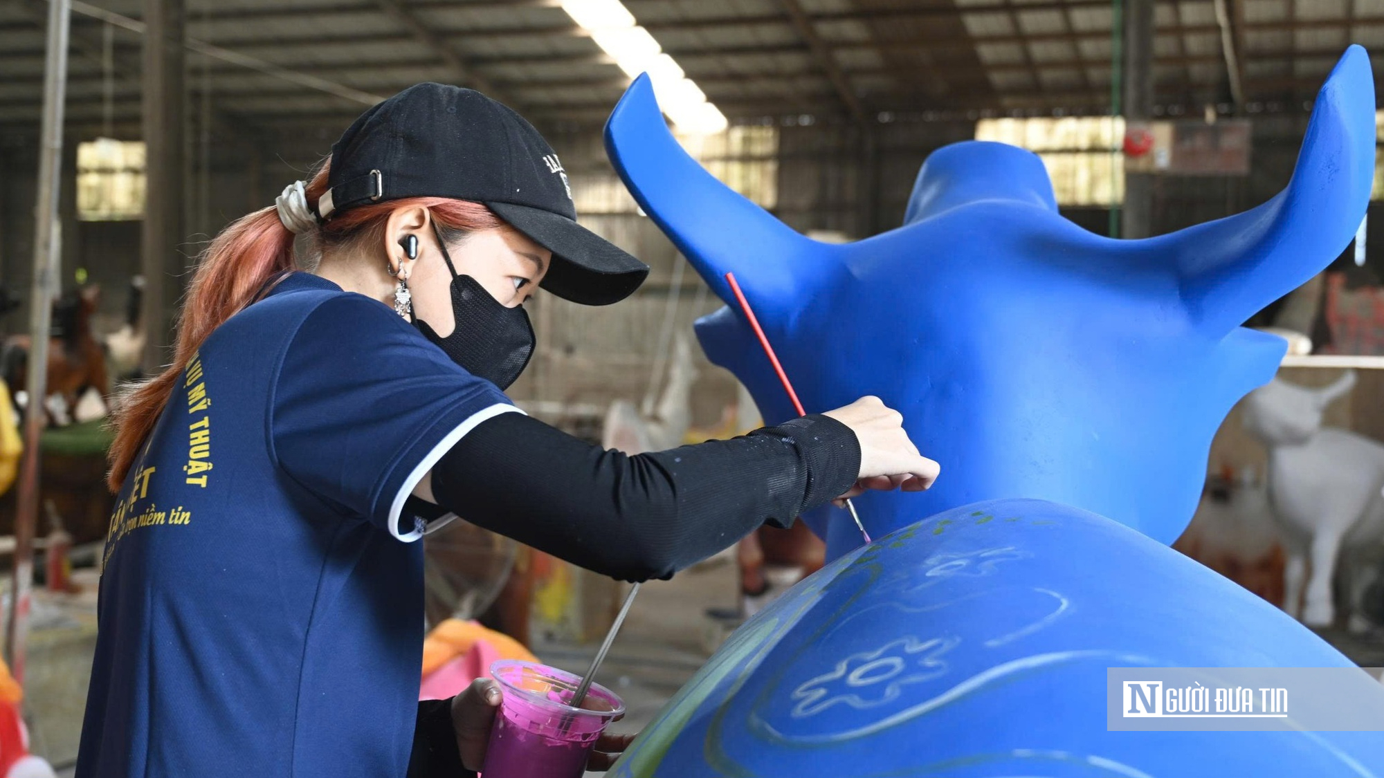 Xưởng linh vật ngựa tất bật vào vụ Tết Bính Ngọ 2026 tại Đồng Nai - Ảnh 12.