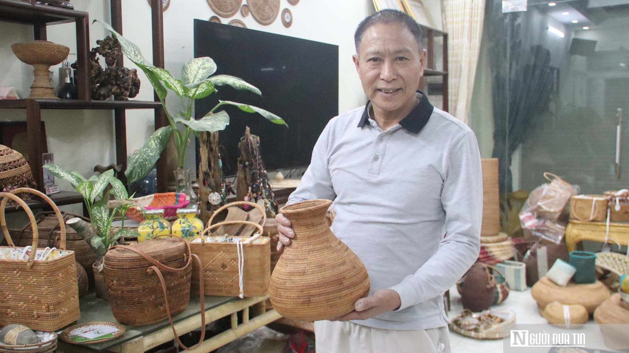 Làng mây tre đan Phú Vinh trước nỗi lo đứt gãy thế hệ kế cận - Ảnh 5.