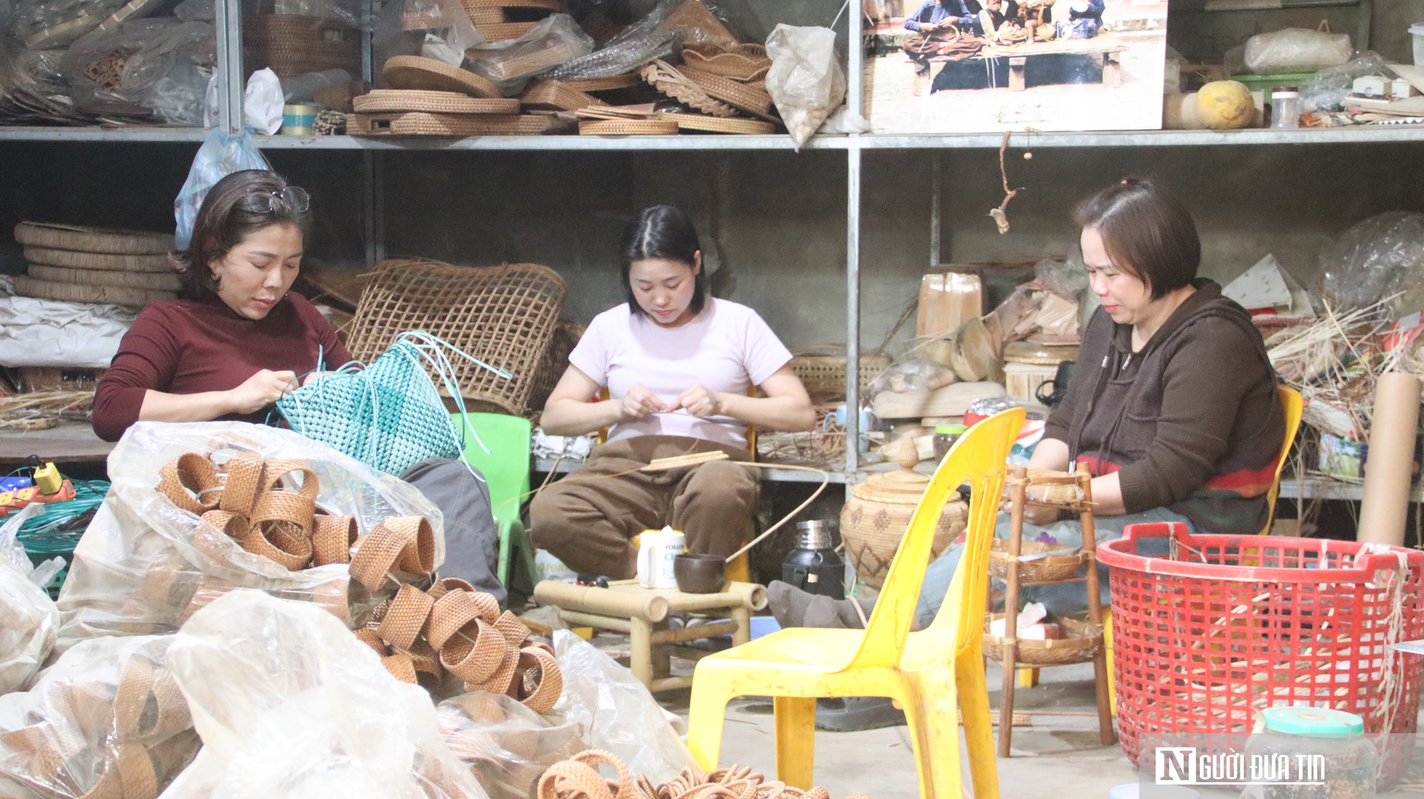 L&agrave;ng m&acirc;y tre đan Ph&uacute; Vinh trước nỗi lo đứt g&atilde;y thế hệ kế cận - Ảnh 3.