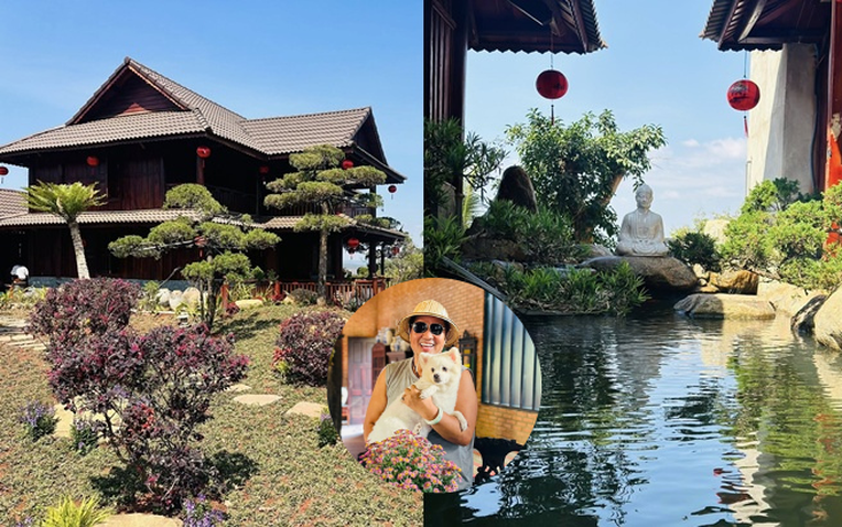 Hé lộ không gian biệt phủ 10.000m2, đẹp như resort ở Lâm Đồng của nam nghệ sĩ đình đám- Ảnh 1.