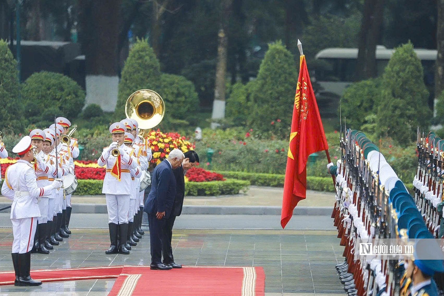 Chủ tịch nước Lương Cường chủ trì Lễ đón Chủ tịch Hội đồng châu Âu- Ảnh 7.