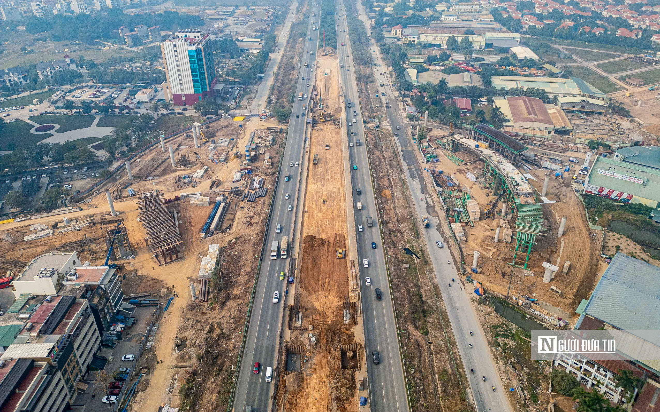 Hà Nội: Hình hài nút giao hơn 2.380 tỷ đồng dần lộ diện - Ảnh 12.