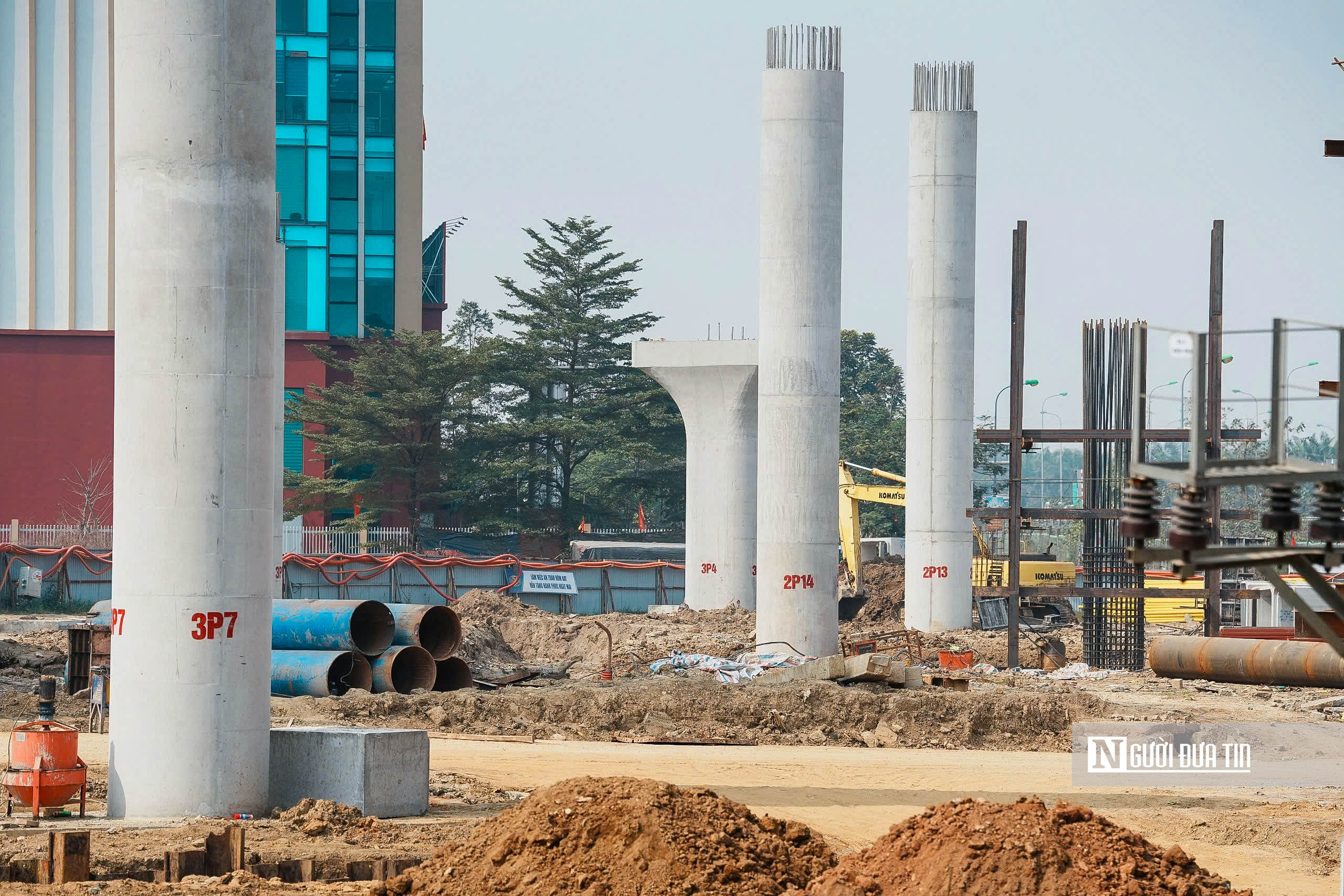 Hà Nội: Hình hài nút giao hơn 2.380 tỷ đồng dần lộ diện - Ảnh 6.