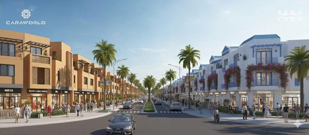 Đại lộ Hồng Ngọc và vịnh điện ảnh: Hai trục giá trị kép định hình vị thế độc tôn của tiểu khu Ma-rốc - Ảnh 1.